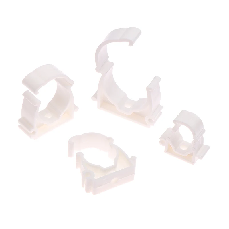 20 قطعة البلاستيك PPR حامل مشابك ل أنابيب المياه أنبوب تركيبات مع غطاء قطر 16 مللي متر 20 مللي متر 25 مللي متر 32 مللي متر الأنابيب المشبك موصل #5