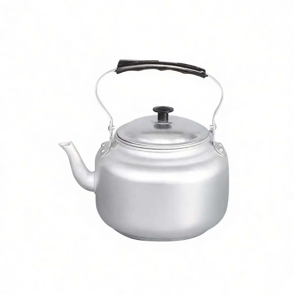 Aluminum Tea Pot Retro Style Boiling Water Kettle Portable Small Teapot With Infuser For Coffee Brewing Kitchen Tool