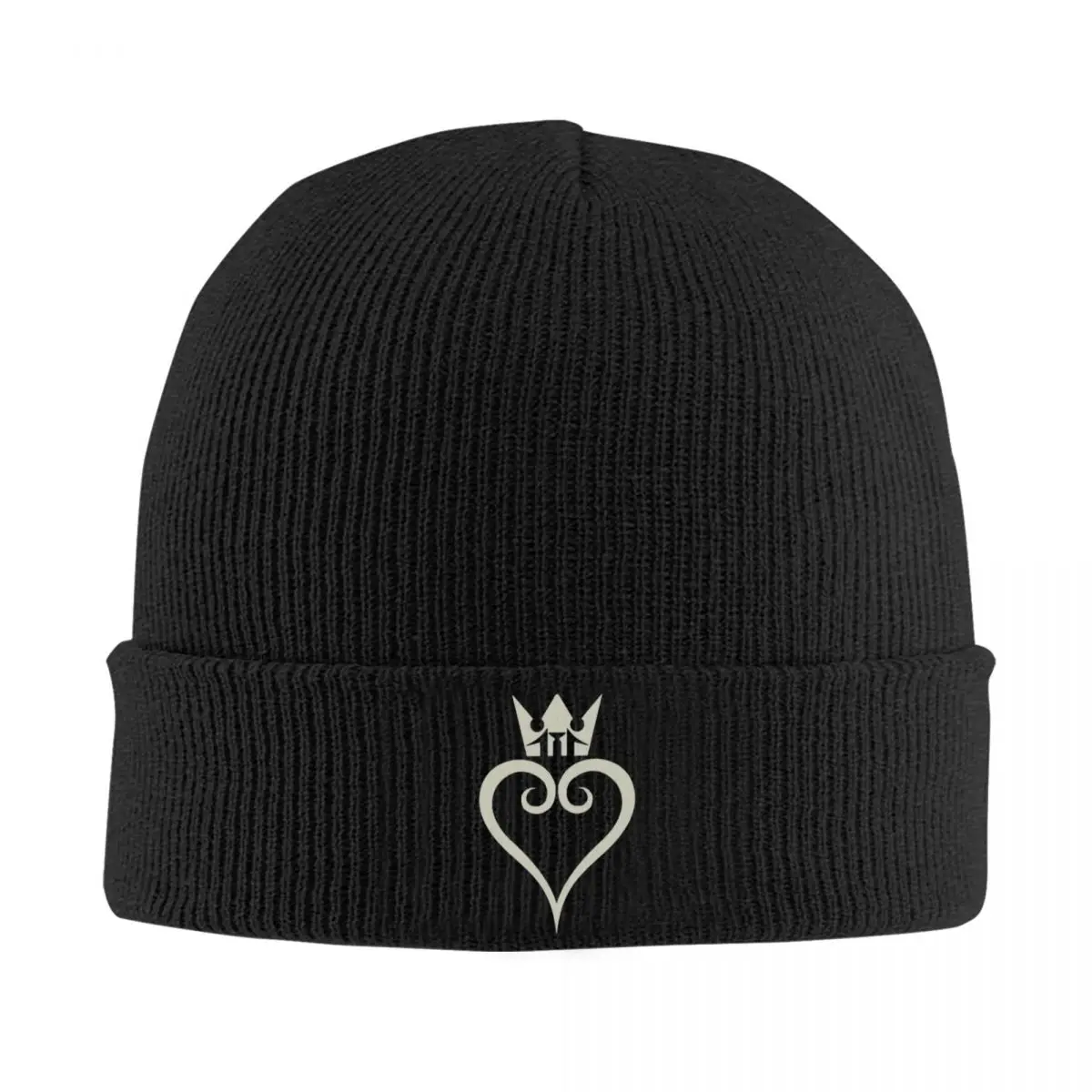 Mickey Mouse Bonnet Hats Kingdom Hearts Crown Knit Hat Unisex Adult Casual Warm Soft Beanie Hats Winter Kpop Design Cap