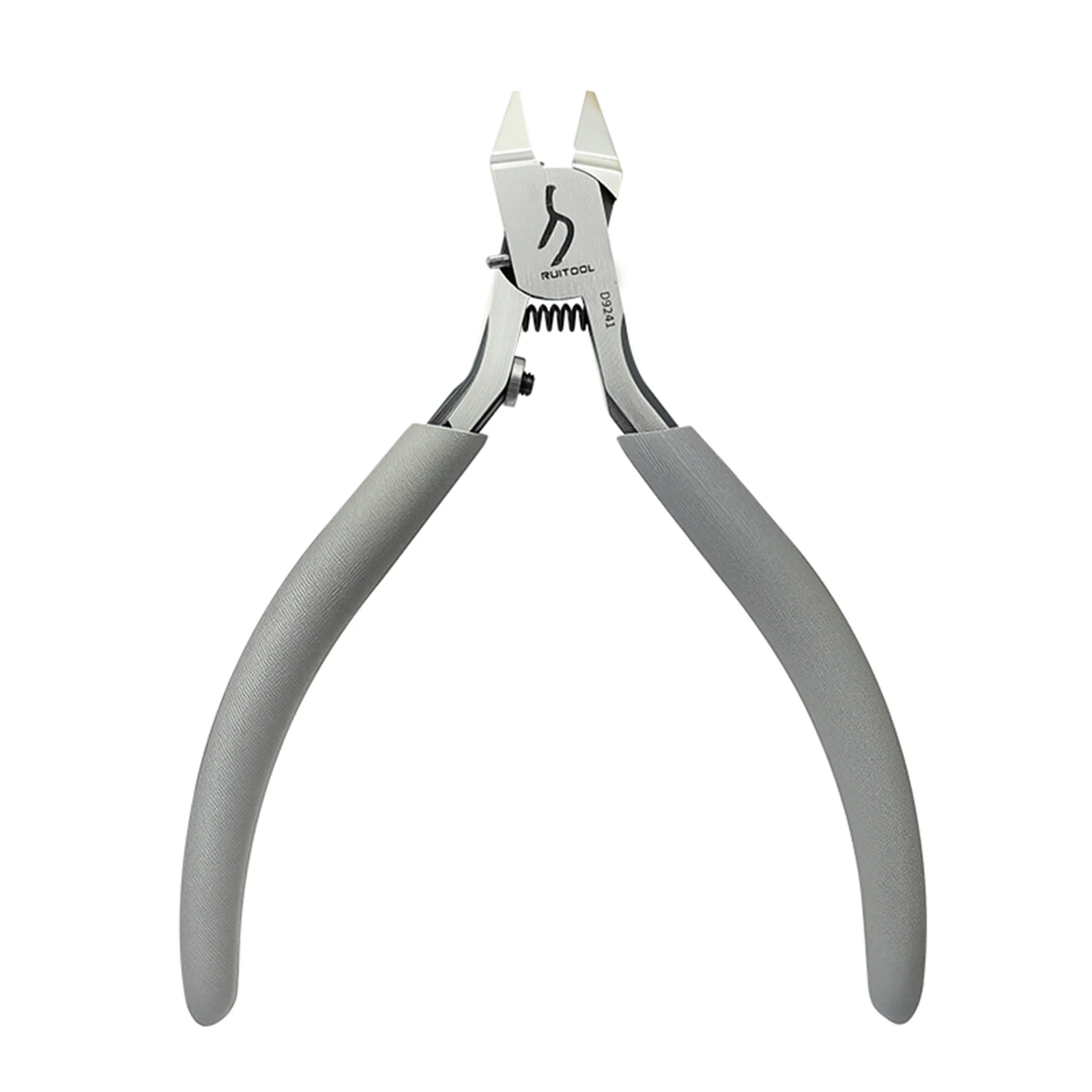 4.3inch Plastic Model Sprue Flush Cut Pliers With Spring Ultra-thin Single-edge Plier for Cutting Electronics Wires Jewelry DIY
