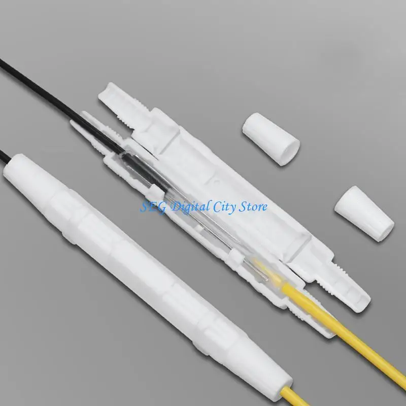 U75B 100PCS for FTTH Fiber Splicing Sleeve for Protection for Case Durable for 45mm-60mm Heat Shrinkable Sleeves