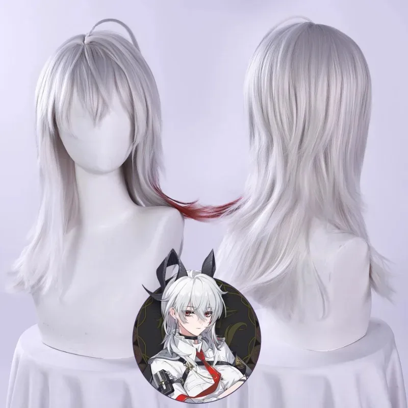 

Wuthering Waves Zani Cosplay Wig Gray Hair Montelli Family Averardo Bank Ragunna Rinascita Halloween Party Props for Women Girl