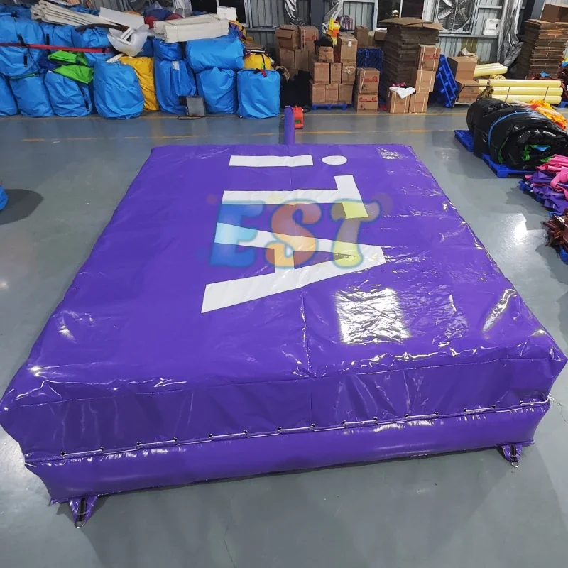 

Factory Custom Airbag Sports Games Jumping Ski Landing Super Safety Free Fall Inflatable Bike Stunt Mat