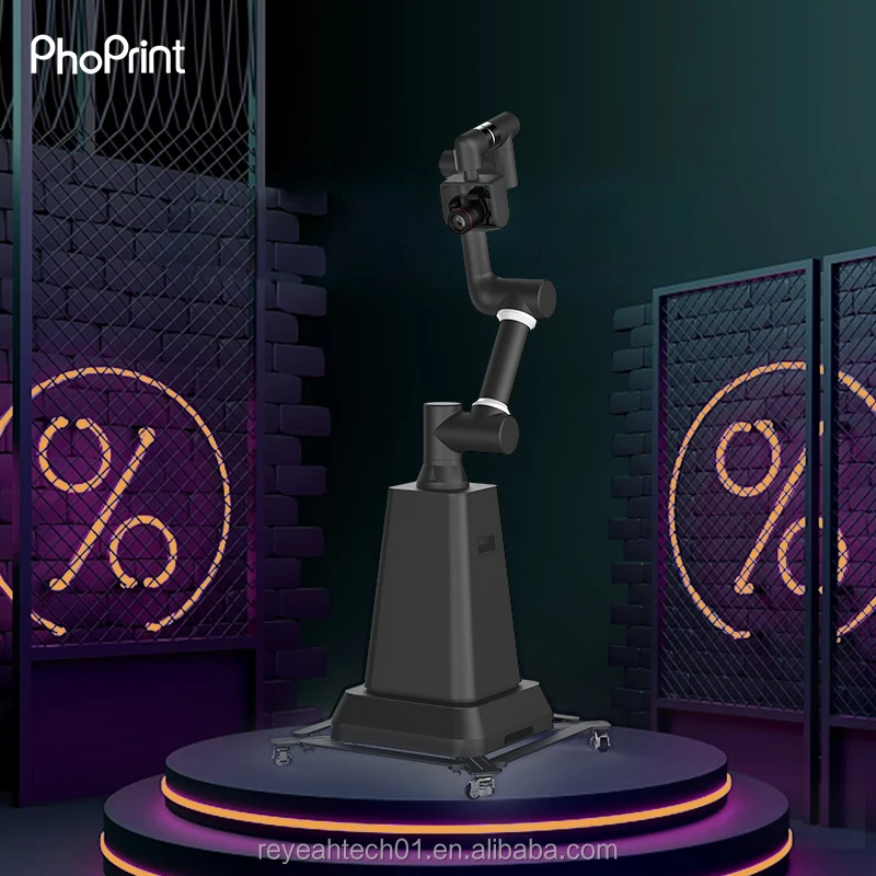 Neue automatisierte Glambot 3D-Modell Hochzeit Party Glambot Roboterkamera Photo Booth