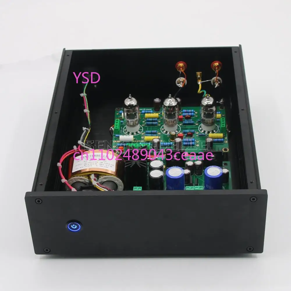 Finished PSVANE ECC83 Tube Phono Moving Magnet MM RIAA Turntable HiFi Home Audio Amp Refer EAR834 Circuit