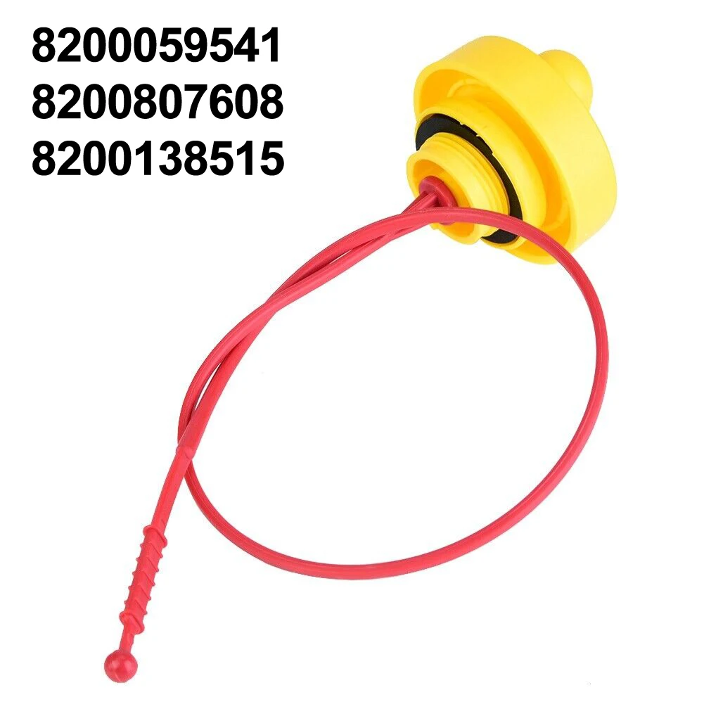 Durable New Practical Oil Level Dipstick Yellow 53cm ABS For Modus 2004-2016 For Clio Grandtour