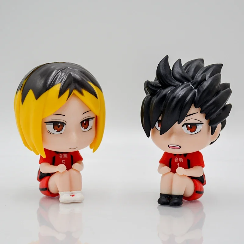 LookUp Haikyuu!!!Kenma Kozume Anime rysunek Tetsuro Kuroo jednolita figurka wersja Q statua Model kolekcjonerski lalki prezent