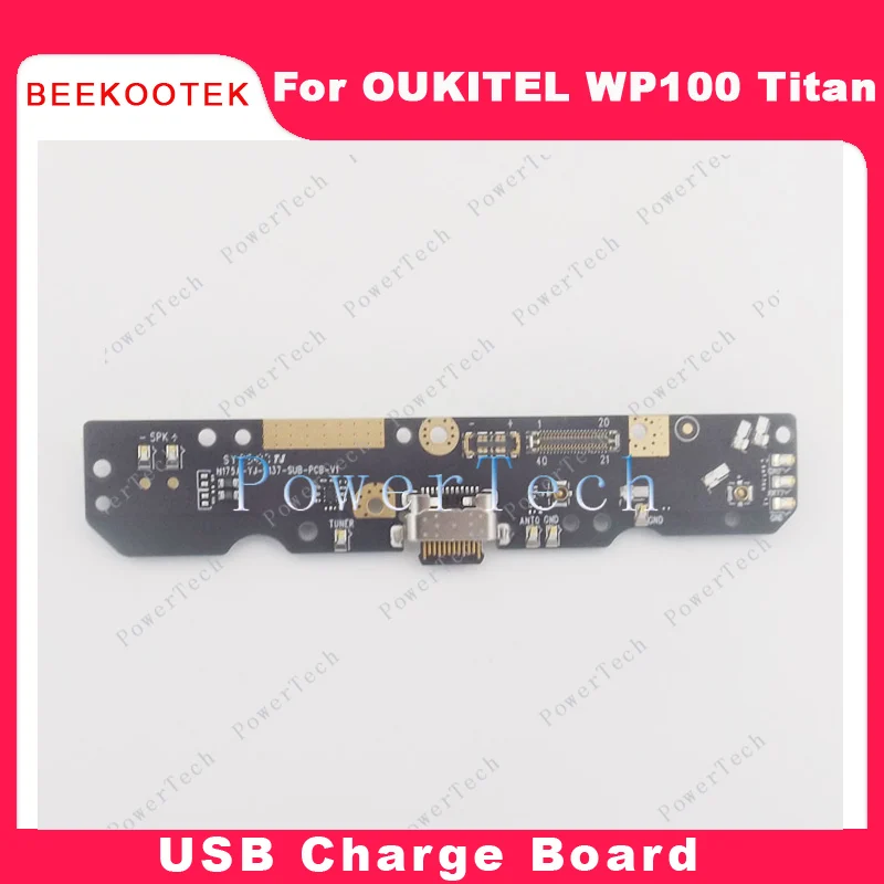 New Original OUKITEL WP100 Titan USB Board Base Charging Charge Plug Port Board For OUKITEL WP100 Titan Smart Phone
