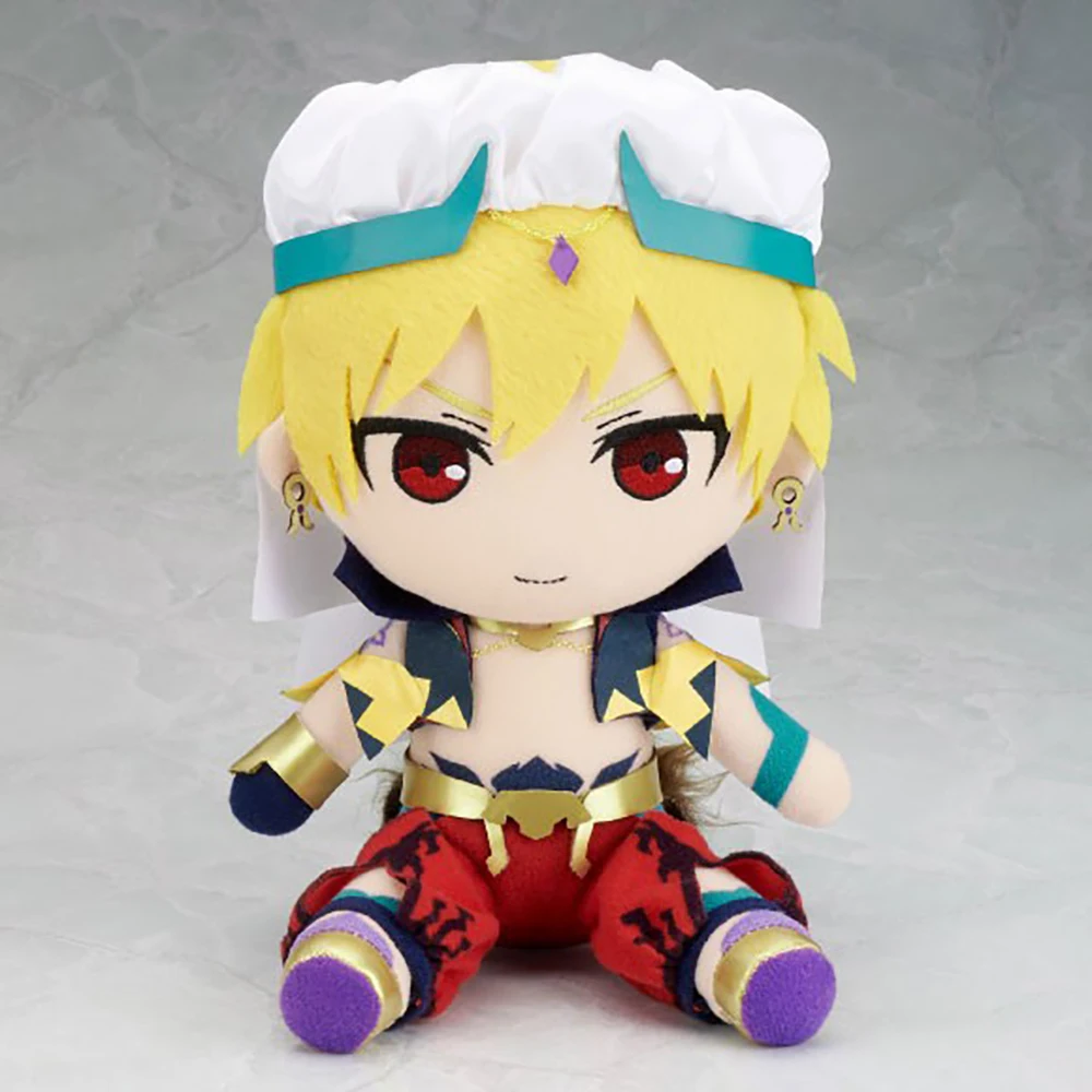 In Voorraad Originele AmiAmi Gift Fate/Grand Order Gilgamesh Edmond Dantes Action Pluche Pop Anime Collectible Speelgoed 20 CM Leuke Gift