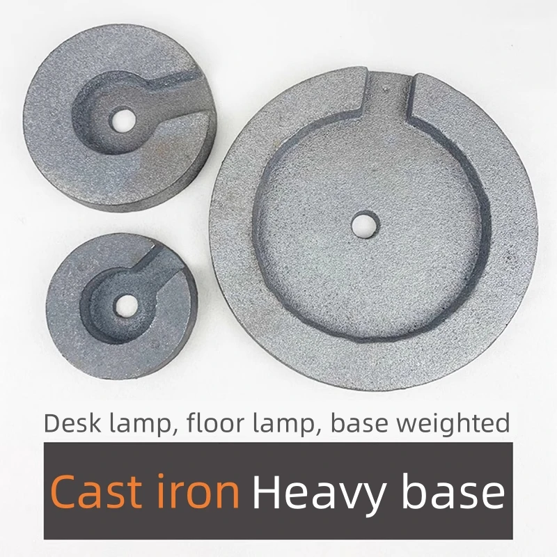 

Железный весовой блок для свиньи, настольная лампа, торшер, чугунный весовой блок, шасси, противозасмывающий блок, осветительные аксессуары