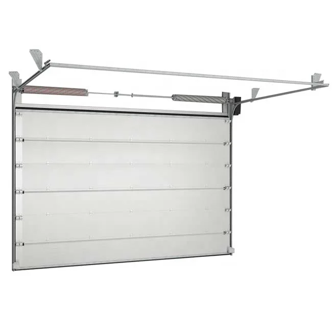 

CE Новый современный дизайн Секционные промышленные двери Коммерческая секционная дверь Горизонтальная секционная верхняя дверь