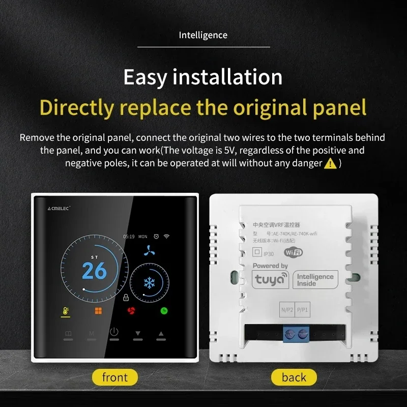 VRF Daikin Hitachi Mitsubishi Heavy Industries Tuya wifi aire acondicionado termostato inteligente para Google Home Alexa DuerOS WIFI