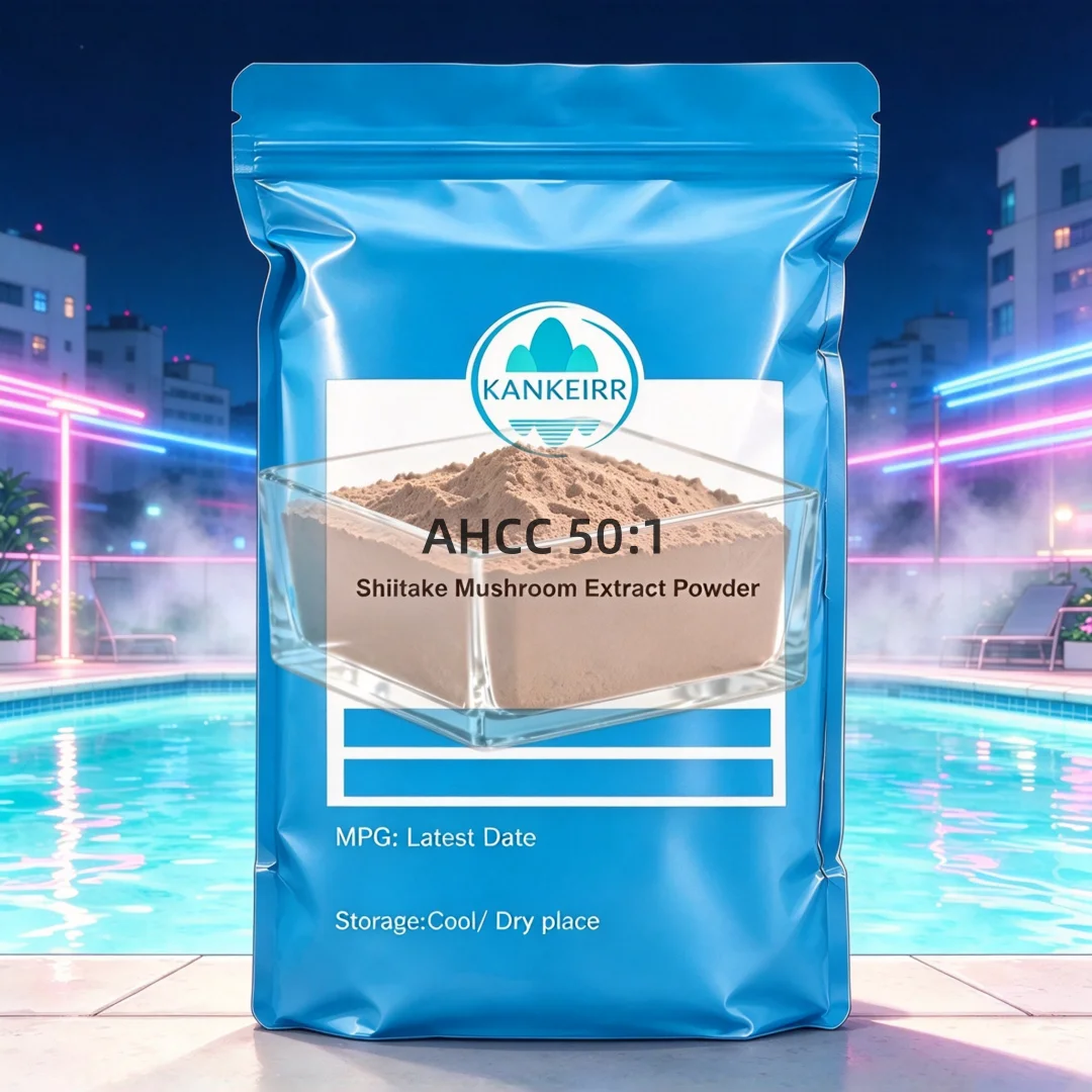 NO 15010,50% AHCC Shiitake EXtract Powder Factory Customized Multilayer Bags Packaging for Global Making Fast Shipping
