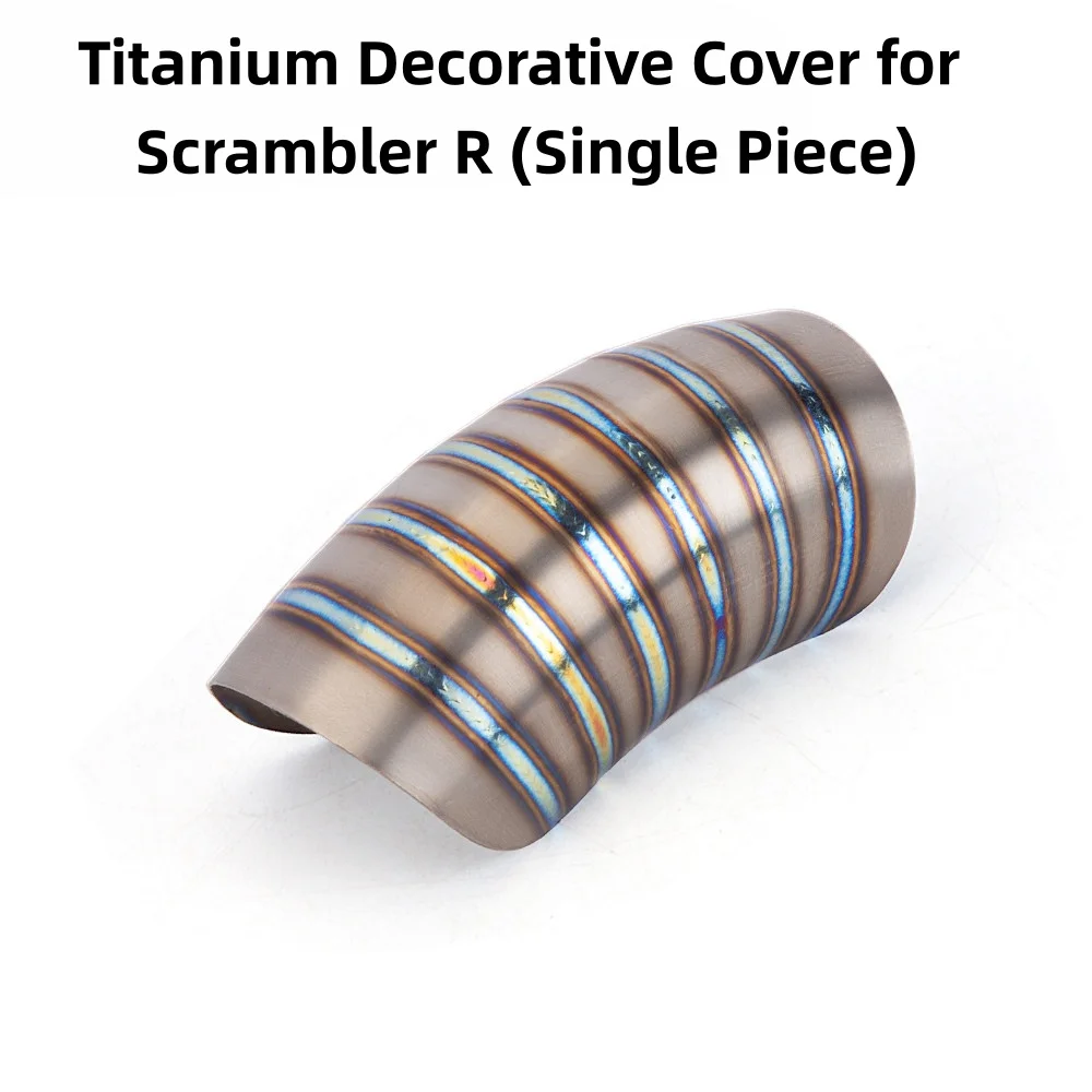 Carbon Fiber & Titanium Heat Shield Front Intake Decorative Cover for  R nineT Motorcycle