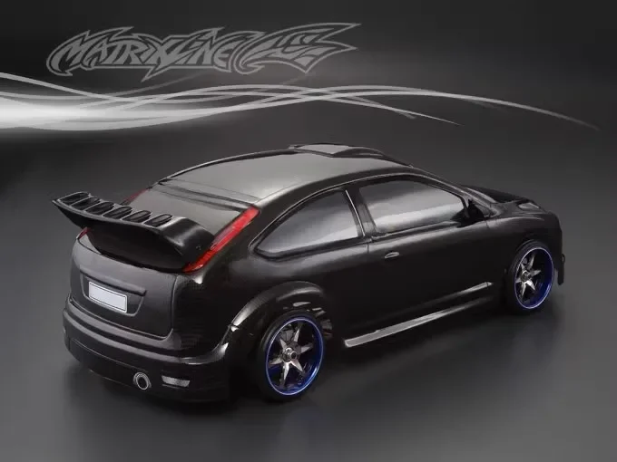 RC Focus RS WRC 1/10 Rally RC PC corpo con paralume larghezza 190mm Finito Lexan Body shell RC hsp Tamiya XV-01 LC PTG