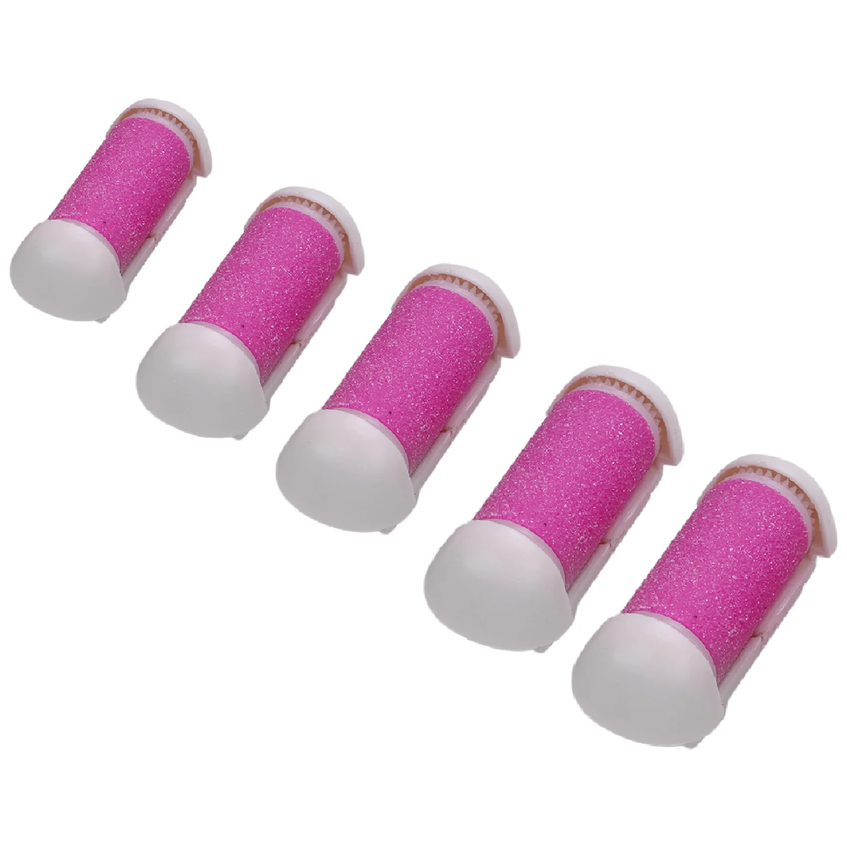 5Pcs Foot File Refills Easy To Replace Ergonomic Coarse Roller Replacements Callus Remover Refills Roller Heads Dead Skin