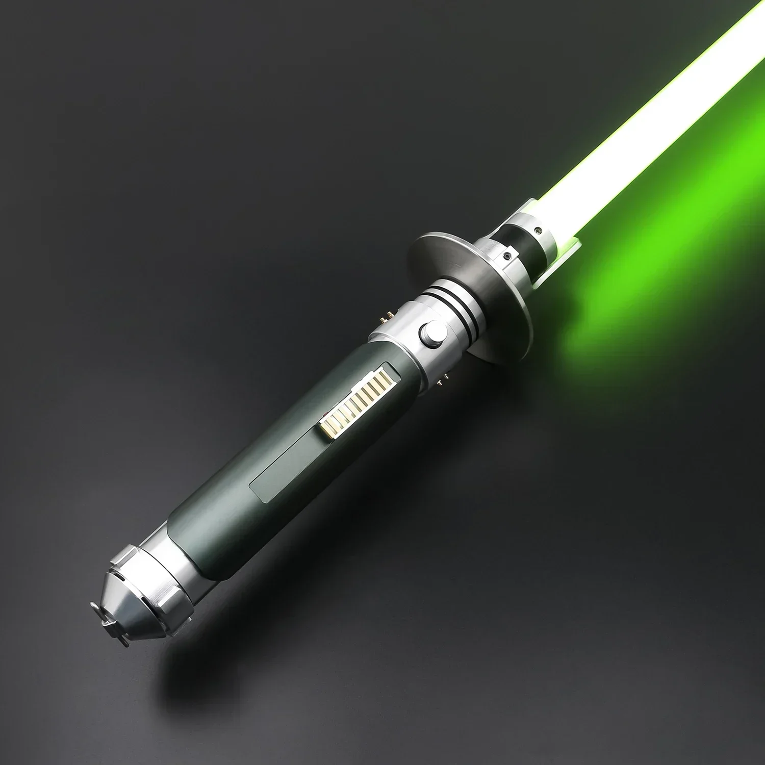 TXQSABER Kanan Replica RGB Pixel spada laser da duello pesante Altalena liscia Manico in metallo spada laser Cosplay FOC spada jedi 12 colori