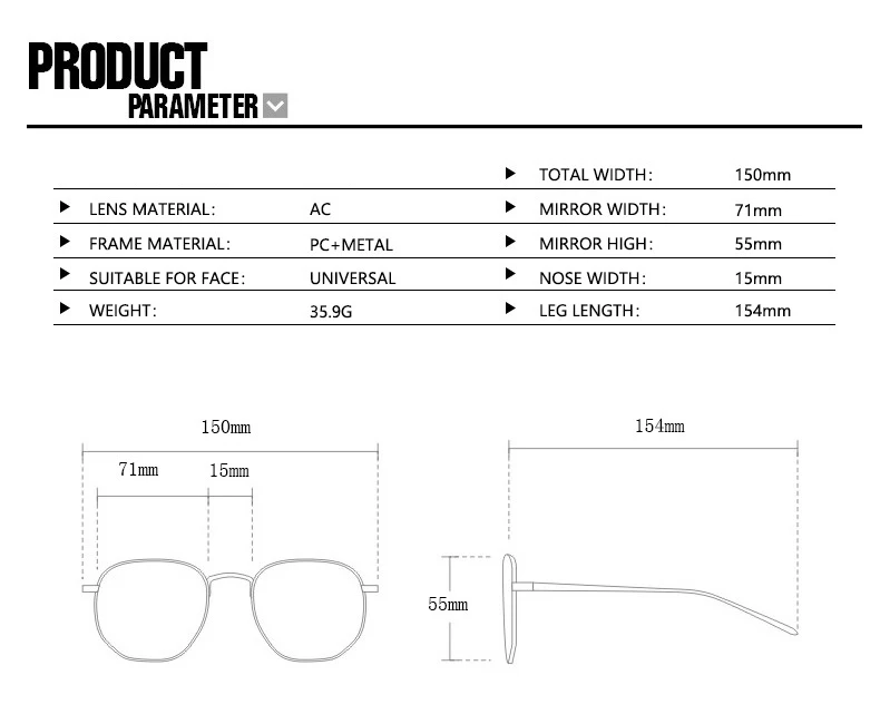 Große Piloten-Sonnenbrille im Punk-Stil für Damen, Metallrahmen, Leopardenmuster-Brille für Outdoor-Fahrten, übergroße Sonnenbrille für Herren – Detail 3