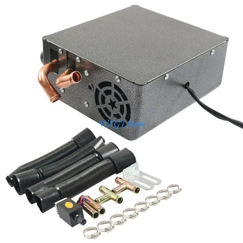 Calentador auxiliar 37JE 12 V, desempañador, calentador debajo del tablero para excavadoras automóviles