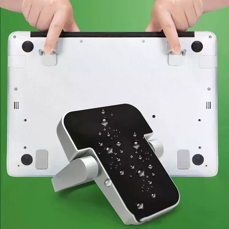 Foldable Laptop Stand Portable Notebook Support Base Holder Adjustable Riser Cooling Bracket Universal For Tablet Laptops PC