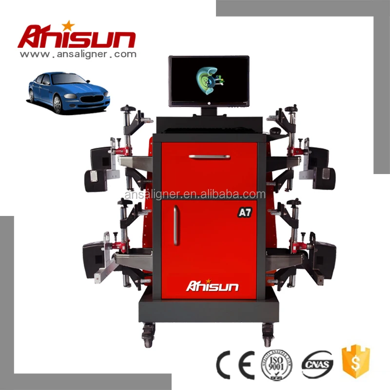 Portable Wheel Alignment Machine , Manual Wheel Alignment Equipment As Car Diagnostic Tool