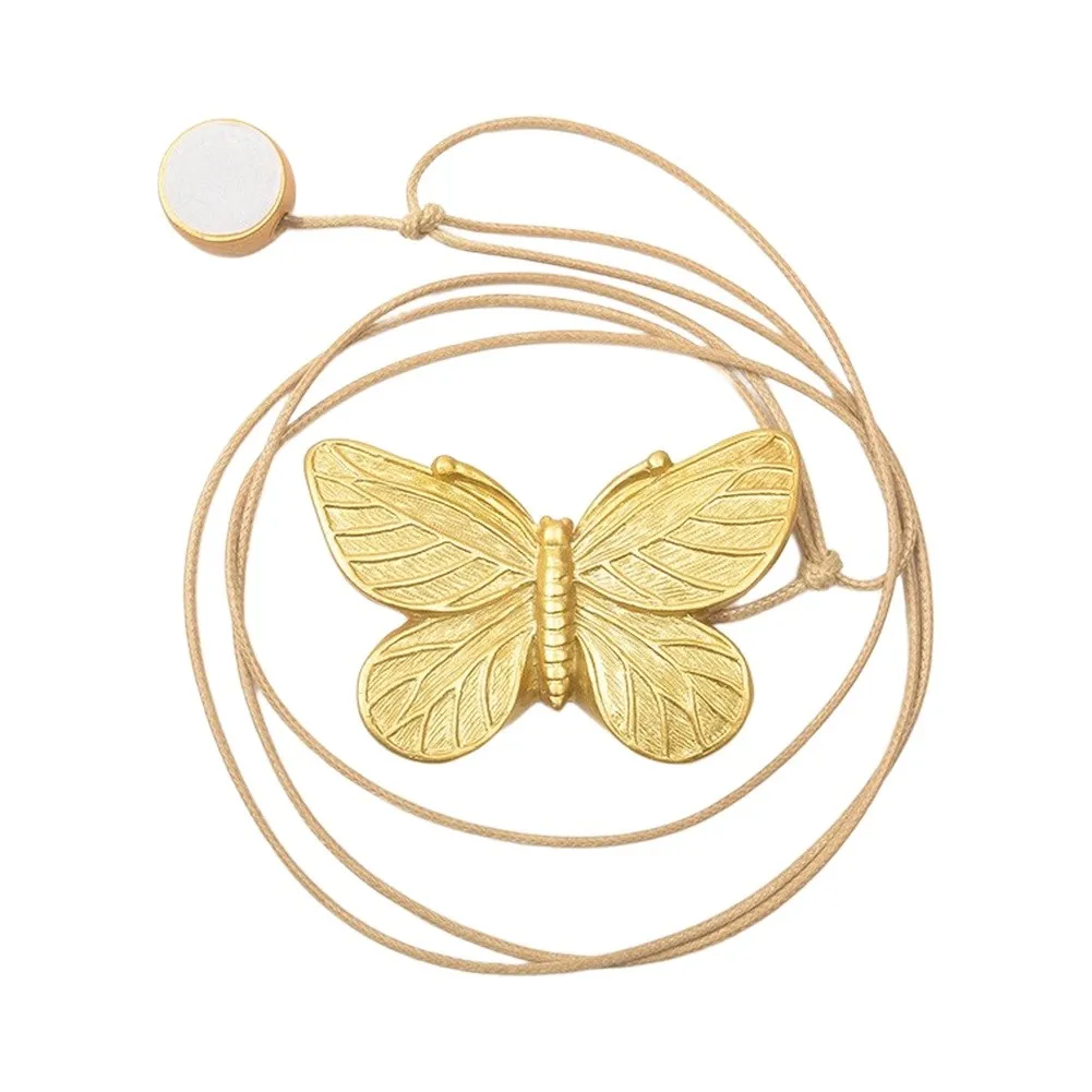 2 Pieces Butterfly Cartoon Magnetic Curtain Tiebacks For Household Window Decoration Holder No Drill Installation Accessories
