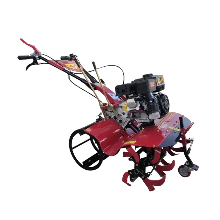 

【Hot】Mini Power Four-Wheel Drive Farming Machine Cultivator Mini Power Tiller for Tillage