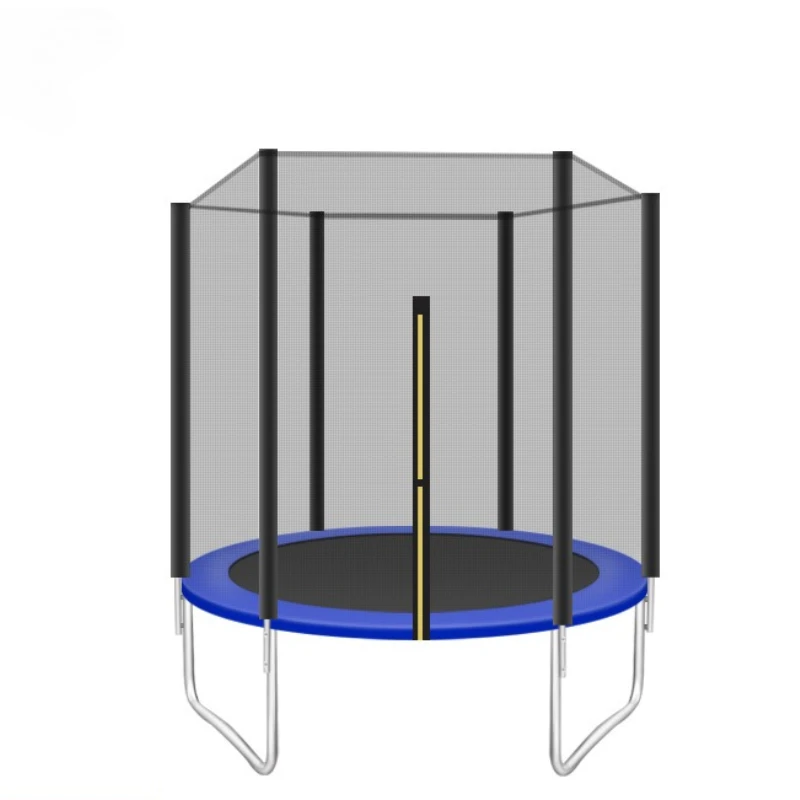 

6/8/10/12/16ft Trampoline Durable Frame Shock-Absorbent Mat For Outdoor Backyard Indoor Home Use Family Fitness Enthusiasts