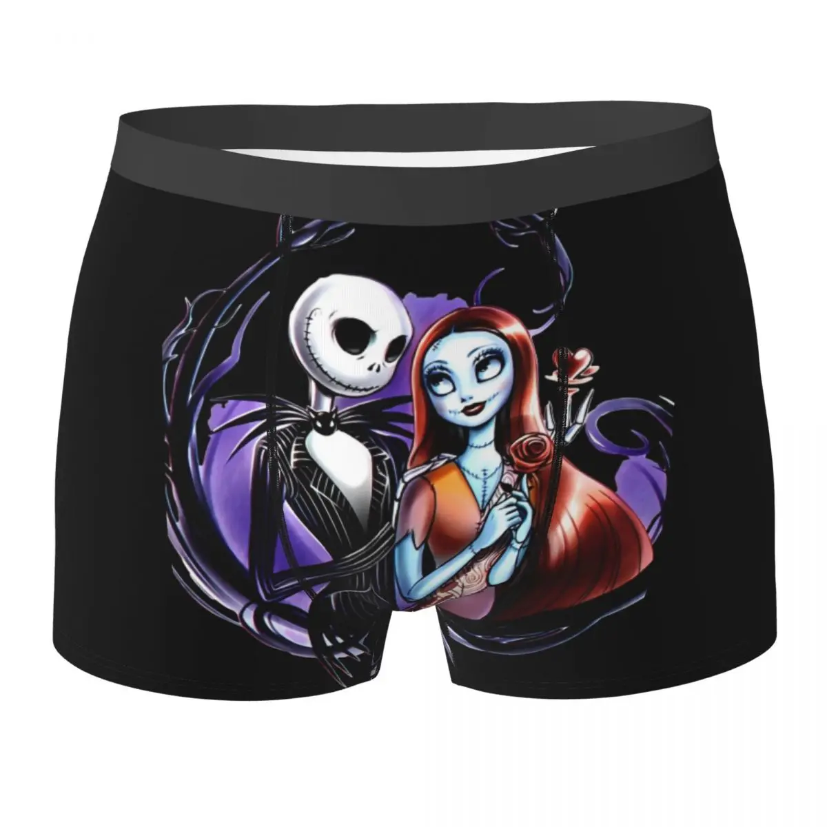 

The Nightmare Before Christmas Underwear Design Trunk Trenky Males Panties Sexy Soft Boxer Brief Birthday Present