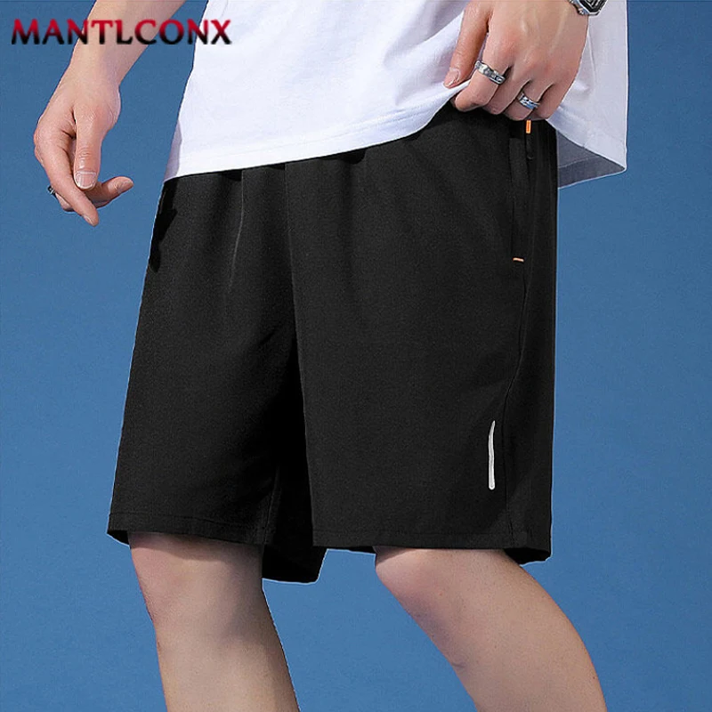 Board Shorts Men Summer Gym Short Pants Sports Quick Dry Zipper Pockets Training Running Short Pants Mens Gym Shorts Men Workout