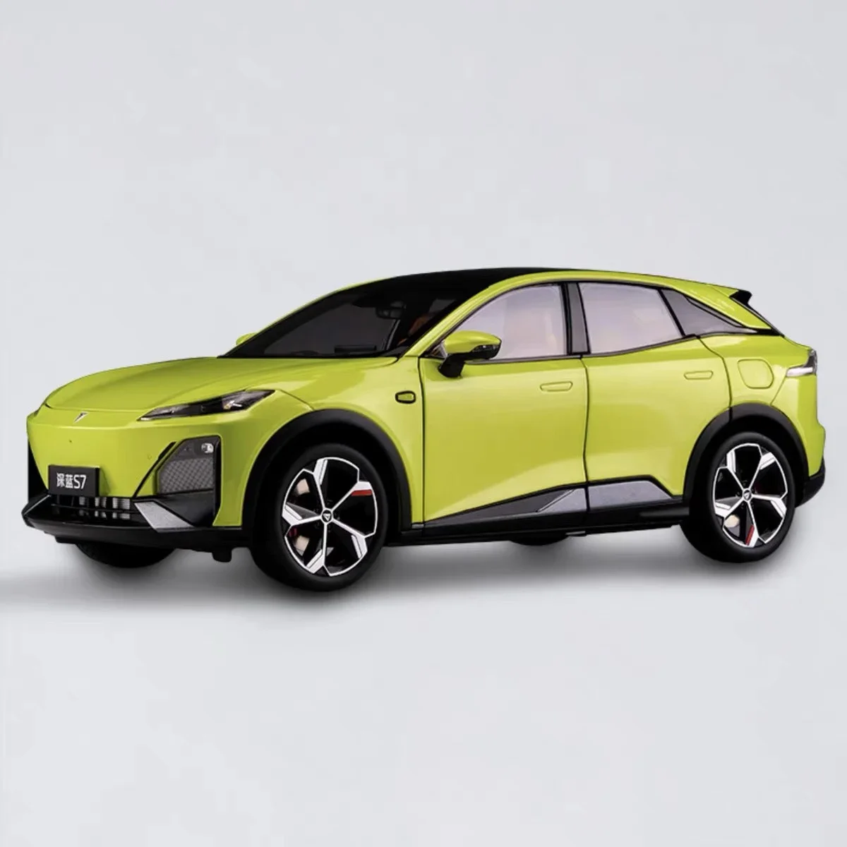 

DEEPAL S7 Alloy Miniatures,S07 Collection Display,CCAG Metal Die-cast,Desktop Ornaments,Car Model,Gift,yellow,grey,white,1: 18