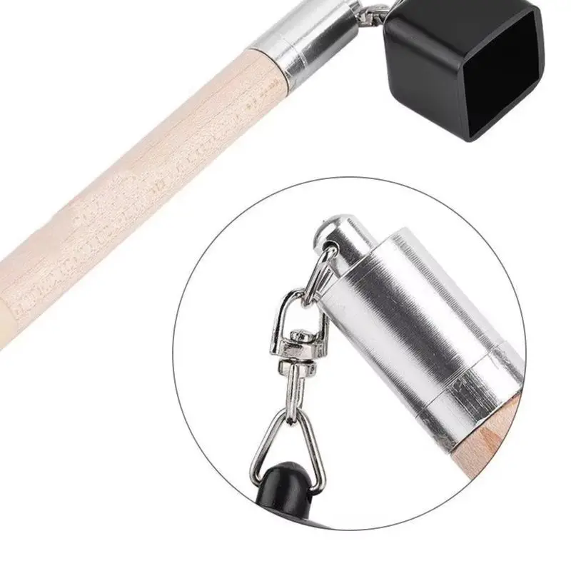 Soporte de tiza de billar de bolsillo 2 en 1 con herramienta de precio de punta de taco diseño portátil para un fácil acondicionamiento de punta de taco paquete de 2