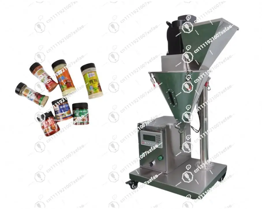 

Semi-automatic Desktop Coffee Powder Spice Powder Spiral Filling Machine Coffee Powder Filling Machine Packaging Quantitative