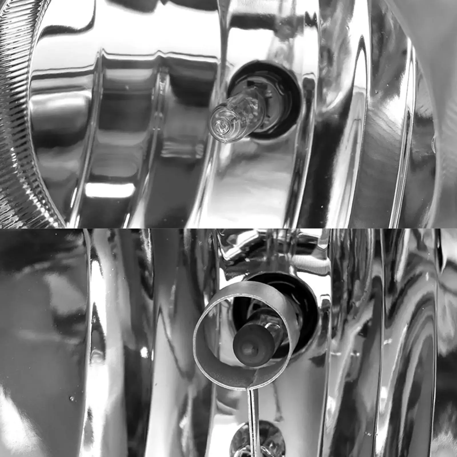 Granit GU713 Schwarz Halogen Scheinwerfer Montage LKW Scheinwerfer Lampe Paar Ersatz für GU4 GU5 GU8 TD700 Fahrzeuge