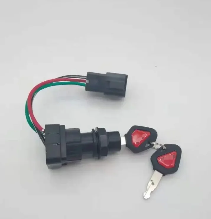 ignition Switch RC461-53962 for Kubota SVL75 SVL75C SVL90 SVL95 KX018 KX057 KX080 KX161 KX41 U25 U27 U35 U17 U45 U48 U55 R065