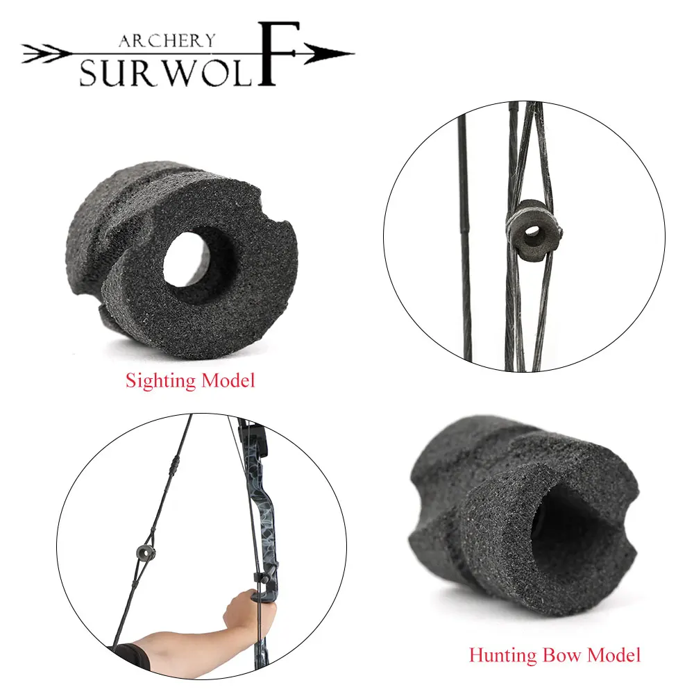 

Archery Peep Sight Nylon Sighting Model/Hunting Bow Model Black Different Size Compound Bow Hunting Shooting Bow Accessories
