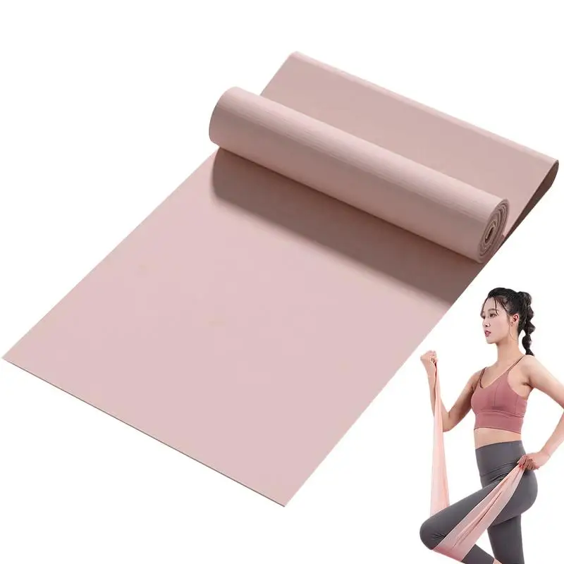 

Yoga Resistance Bands Exercise Workout Bands Natural Latex Material Band Resistance & Physical Widen Non-slip Band For Women And