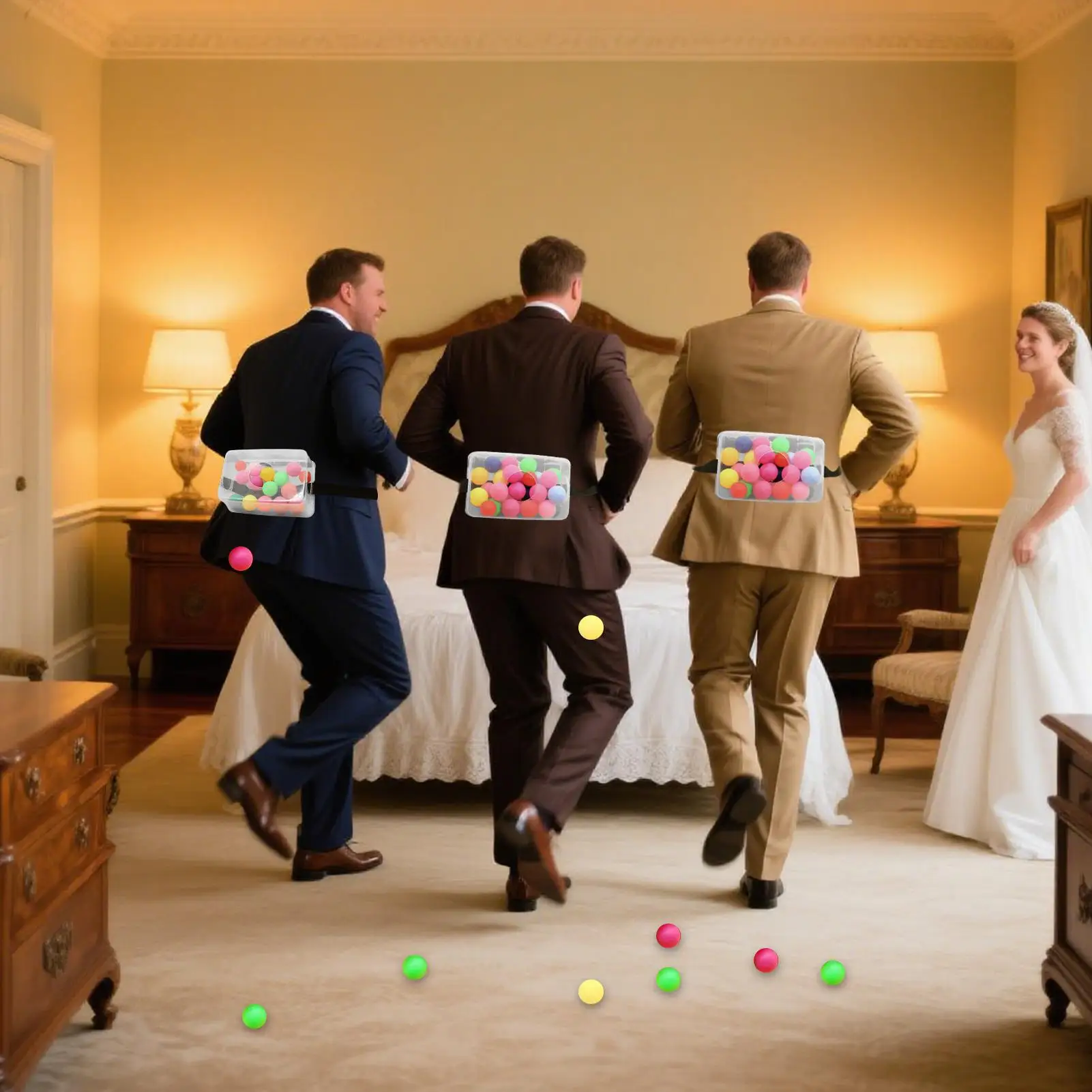 Shake Ball Box Game Set Familiefeestspel Grappig interactief ouder-kind speelgoed voor gesprek Verzamelen Familie Vrienden Bonding