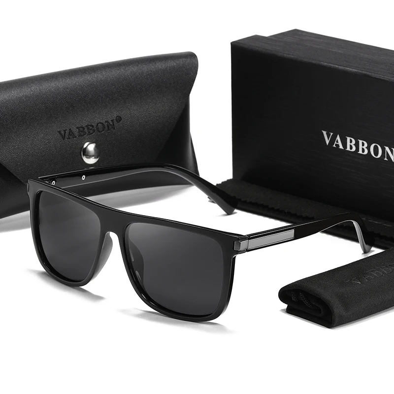 

Vabbon New Simple Sunglasses Men's Trendyy Polarized Sunglasses Outdoor Anti-Uv Retro Sports Travel Fishing Driving Glasses, Premium Gift P839