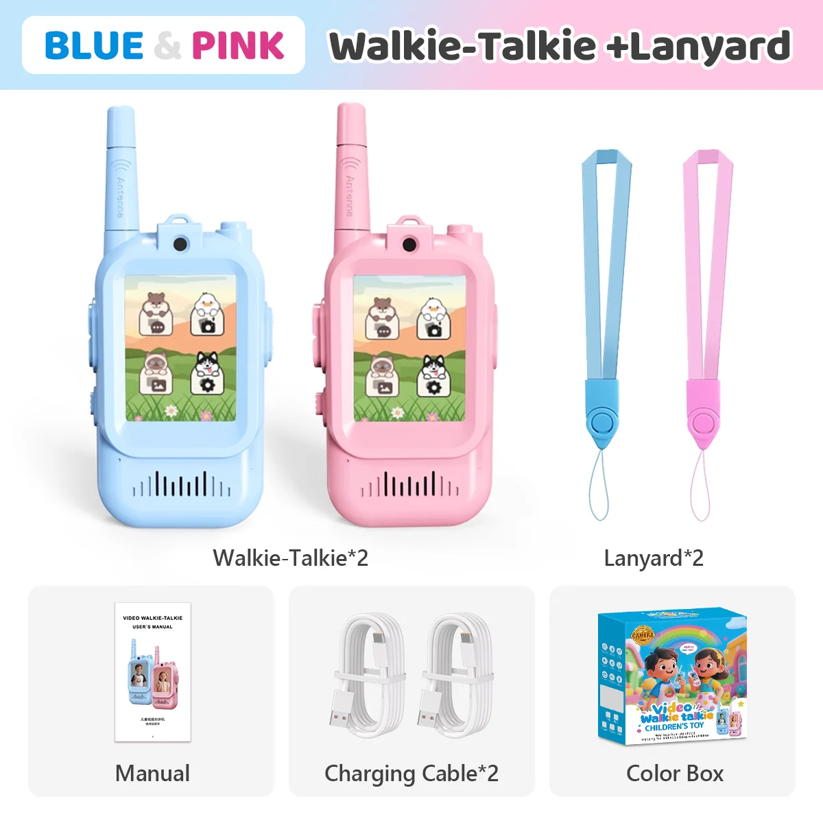 Talkie Walkie Enfants Rechargeable ✓ 9.99€ au lieu de 20.99