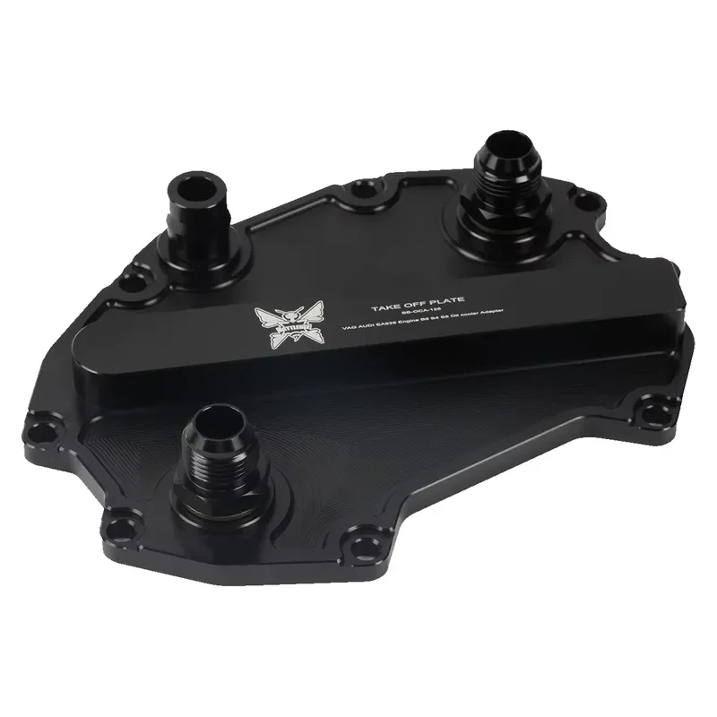 Hot Sale 1Unit Engine Oil Cooler Adapter for Au*di B9 S4 S5 RS4 RS5 EA839 2.9T 3.0T Take off Plate Model BATTLEBEE BB-OCA-126