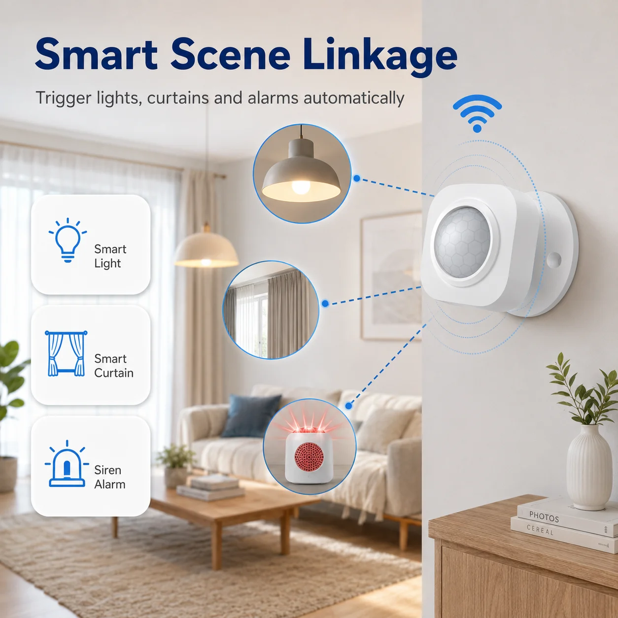 Tuya WiFi PIR Motion Sensor Sm - đánh giá và giá Smart Home Wifi