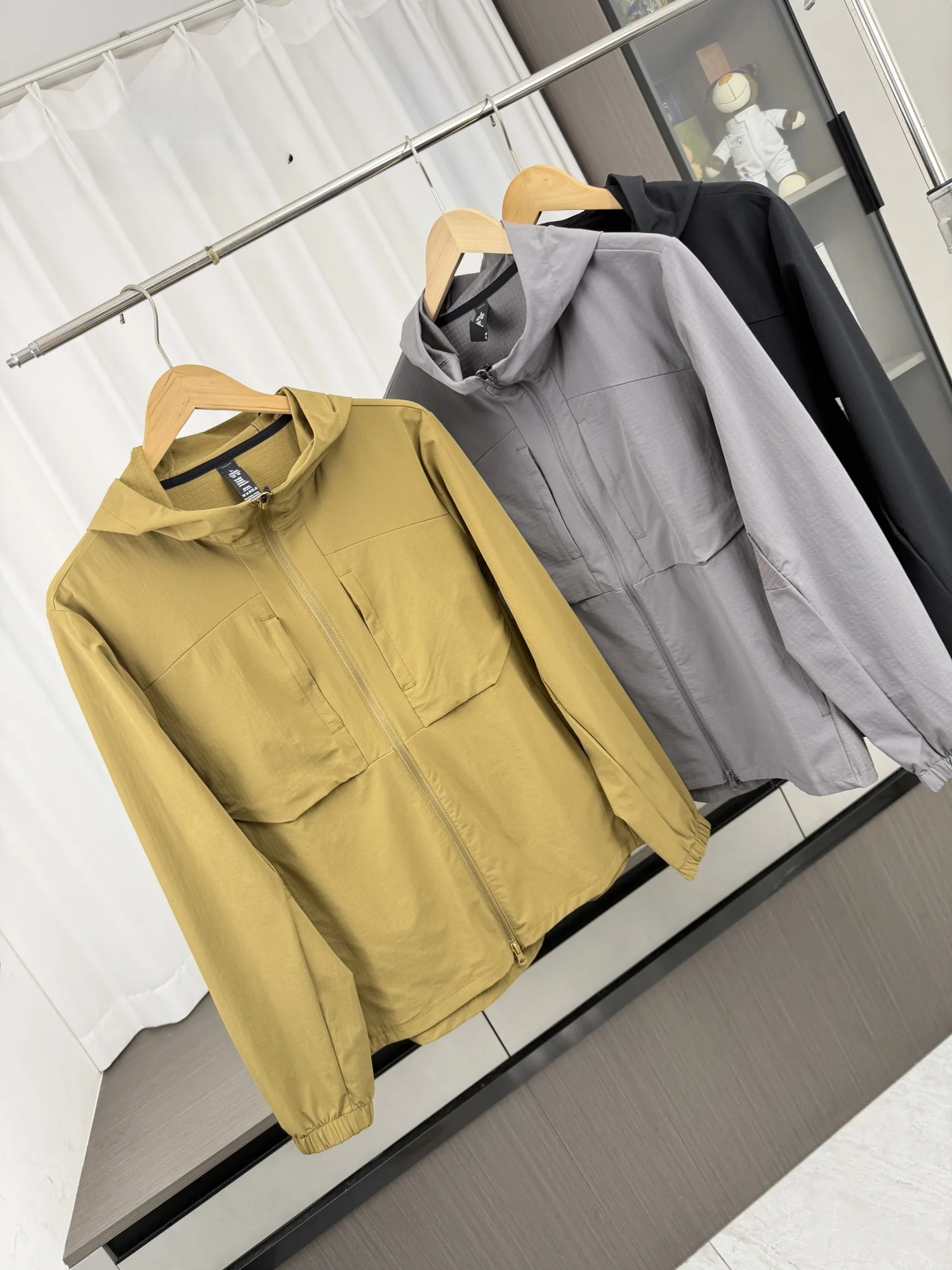 High-End Outdoor Men's Casual Jacket Windproof Water-Resistant Three-Dimensional Tailoring Fashionable Urban Style Spring Autumn