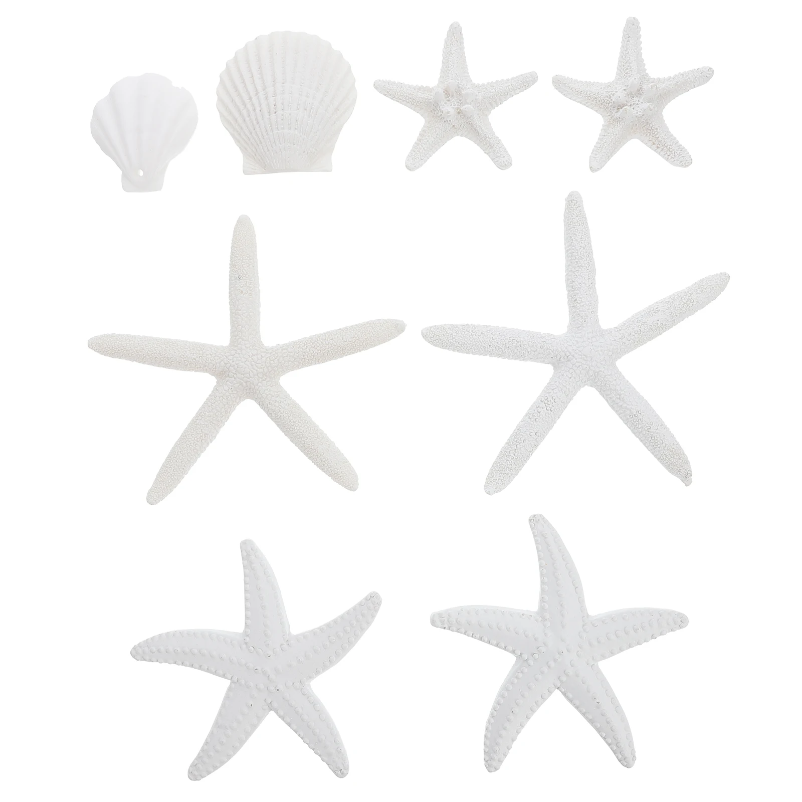 

8 Pcs Ornaments Nautical Home Decoration Tank Decorations Beach Ocean Sea Aquarium Accessories Artificial