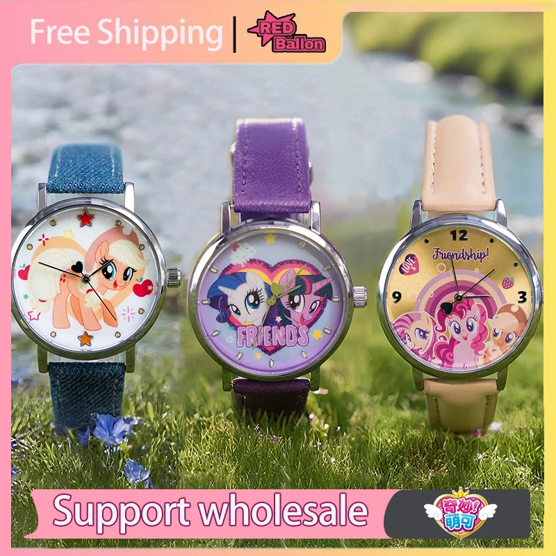 

Оригинальные часы My Little Pony, слепая коробка, серия Magic Sweetheart, загадочная коробка Pinkie Pie, часы Twilight Sparkle, подарок на день рождения для девочки