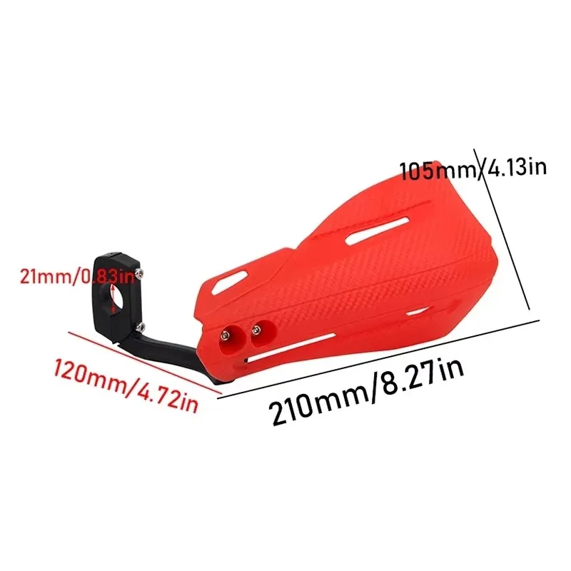 General Motorcycle Handle Handguard Protection Plate Protection Device, Honda 80-650cc Xr CR CRF for Beta 125-498cc RR