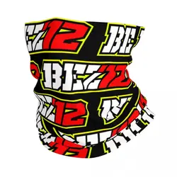 Sleek And Shiny Marco Bezzecchi 72 Bandana Neck Cover Printed Motocross Wrap Scarf Multi-use Cycling Riding Unisex Adult Winter