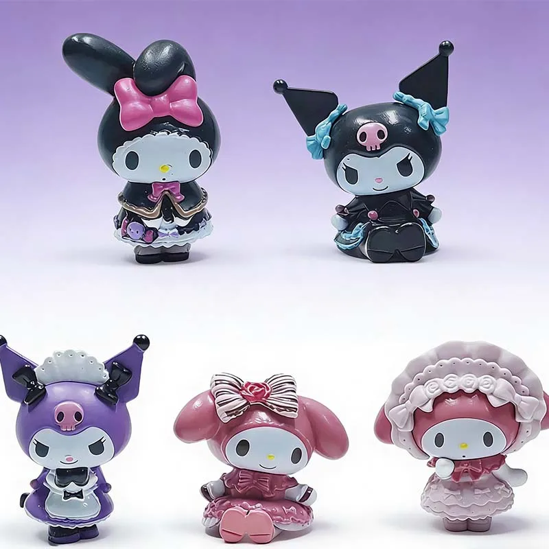 

Милая аниме-фигурка 3-4 см: Куроми и Мелоди, мини-фигурки, куклы, игрушки для детей, подарок, коллекционный предмет, декор для дома