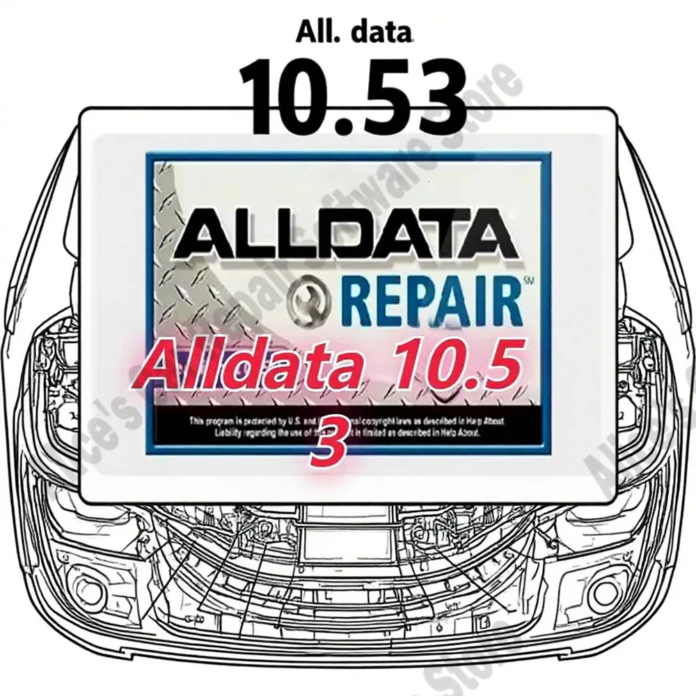 

Alldata 10.53 obd2 scanner Auto Diagnostic Software provides alldata technical support for cars and trucks with wiring diagrams