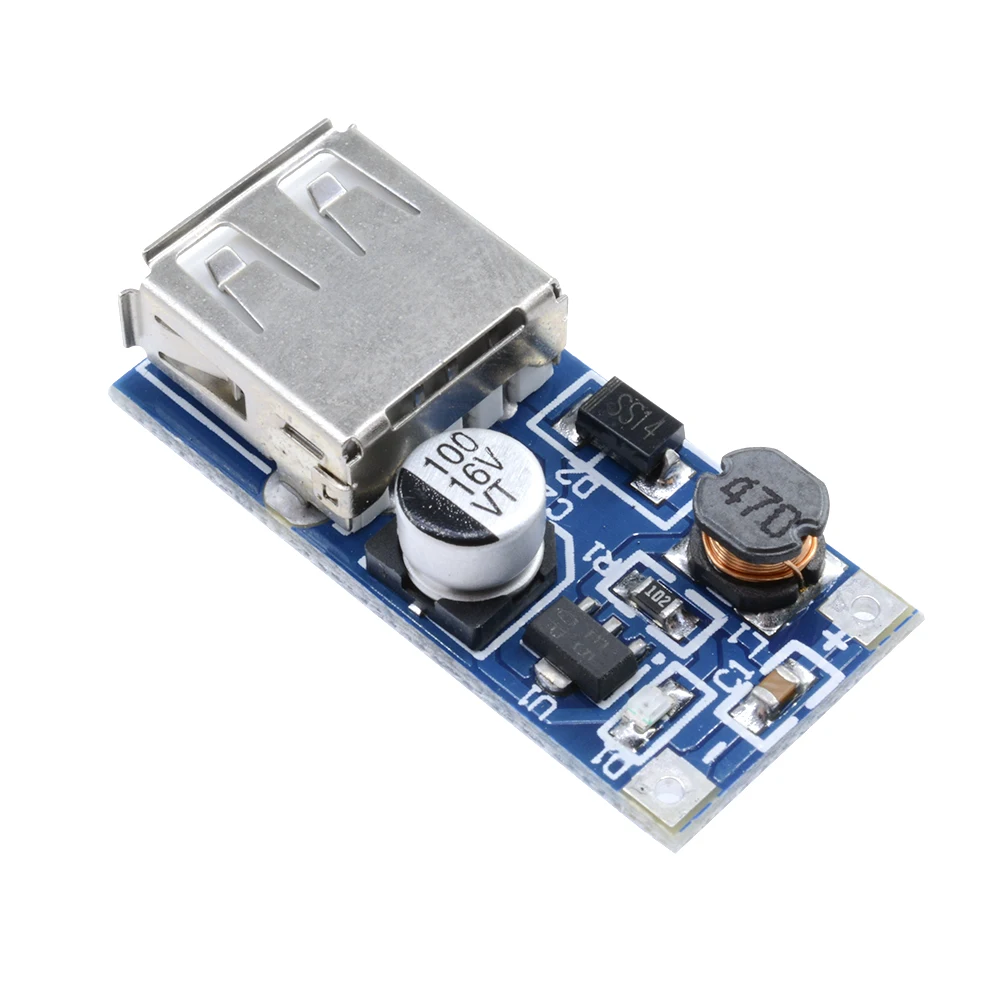 0.9-5V Boost Blue Board DC-DC Boost Conversie Module Uitbreidingskaart Module Step-Down Module Gereglementeerde supply Module